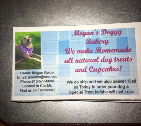 Megan's All Natural Doggie Bakery - Clio, MI