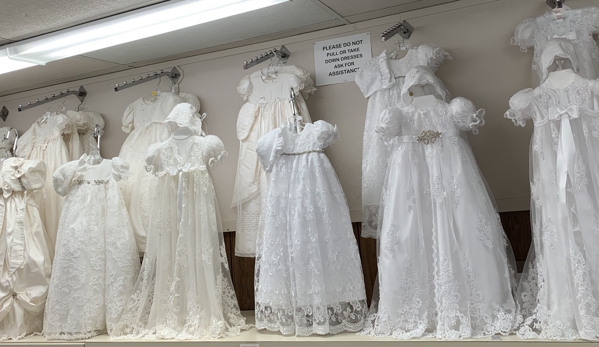 Irene's Fashions - Fall River, MA. Baptism Gowns Many Styles to Choose From