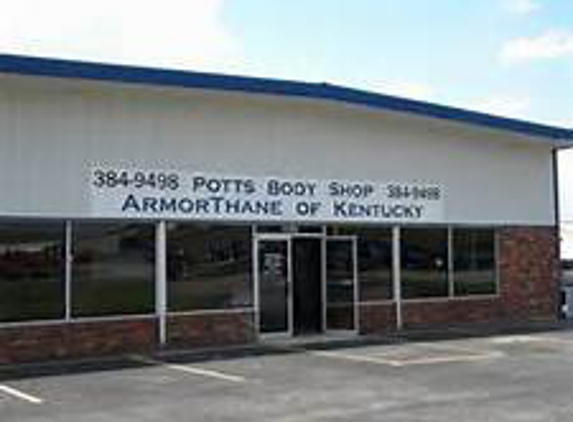 Potts Body Shop - Columbia, KY. 270 384 9498  1099 cambellsville rd