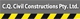 C.Q. Civil Constructions Pty. Ltd. Logo