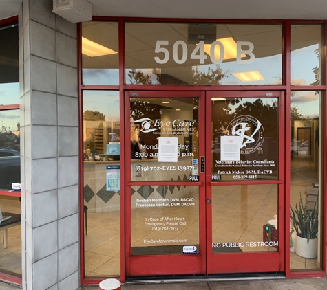 Eye Care for Animals - San Diego - San Diego, CA