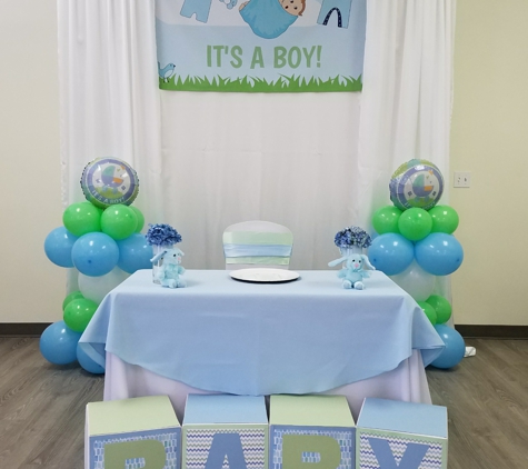 The Party Place Banquet Hall - Orange Park, FL. Baby shower for boy