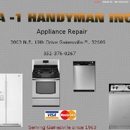 A1 Handy Man Inc - Major Appliance Refinishing & Repair