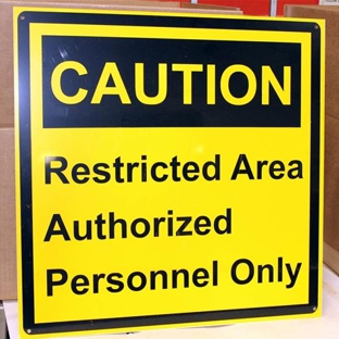 Plasti-Fab Inc - Ferndale, MI. Safety signs