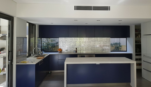 Perth Polishing & Painting Pty Ltd - Malaga, WA. modern kitchen cabinet repaint