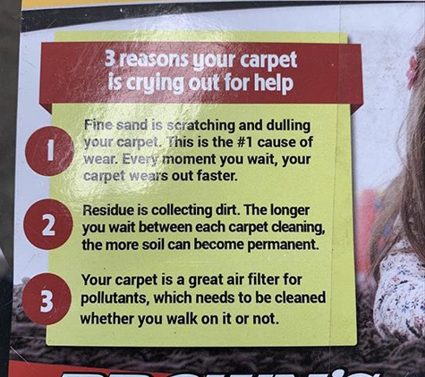 Brown's Carpet Care - Wilmington, IL