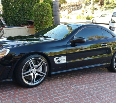 Five Star Auto Spa - Laguna Niguel, CA. MBZ SL63 AMG - clay and glaze,. five star treatment *****