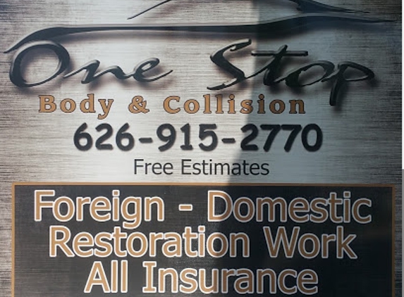 One Stop Body Shop & Colision Inc. - Covina, CA