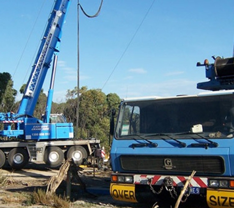 Eastside Crane Hire - Norlane, VIC. Our focus is for no injuries, ever which we carry through the entire business.
