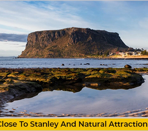 Stanley Lakeside Spa Cabins - Stanley, TAS. Close To Stanley And Natural Attractions