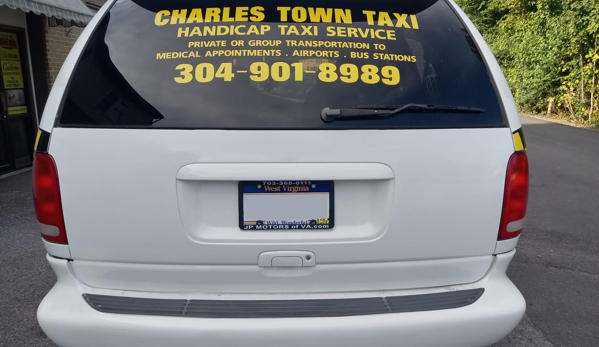 CHARLES TOWN TAXI - Charles Town, WV. Back side of the handicap van