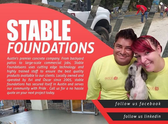 Stable Foundations Inc. - Austin, TX. Discount at Stable Foundation Austin, TX