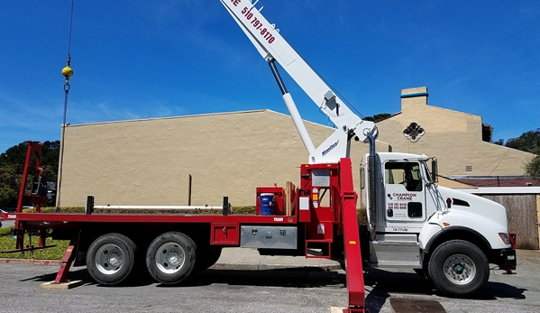 Champion Crane-A Division Of Economy Sign Inc. - Newark, CA. 26 ton ready for work