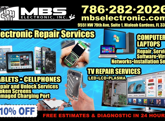 MBS Electronic Inc - Miami Lakes, FL