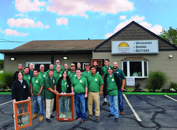 Smart Choice Windows & More! - Strongsville, OH. Group photo in front of our showroom