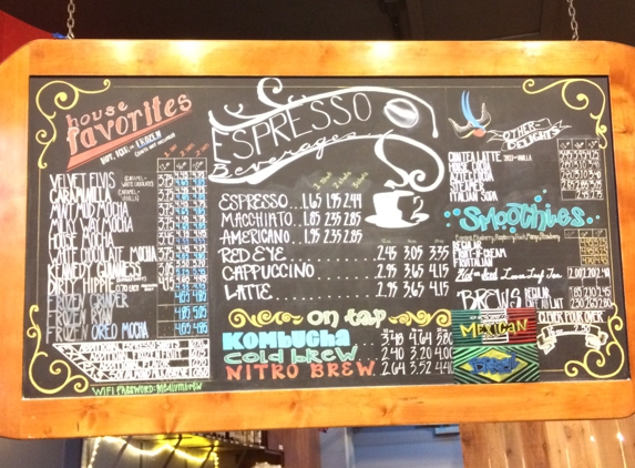 Kennedy Coffee - Bentonville, AR. Menu