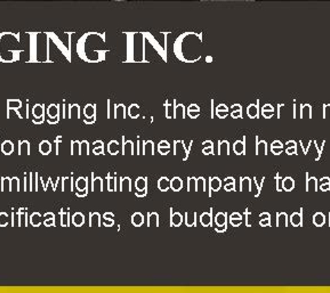 C & D Rigging, Inc - Grantville, PA