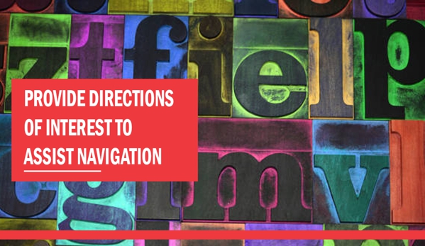 Ozi Hub - Gladstone Central, QLD. Provide Directions Of Interest To Assist Navigation
