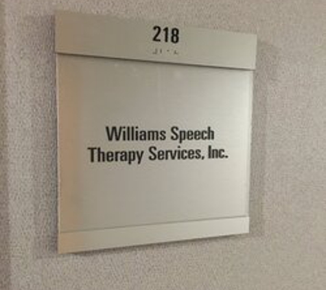 Williams Speech Therapy Services, Inc. - Encino, CA