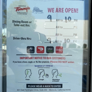 Original Tommy's Hamburgers - Monrovia, CA