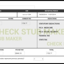 Pay Stub Maker - Check Printing Services