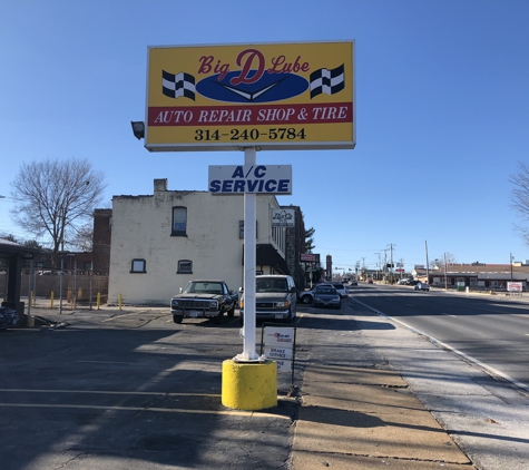 BIG D LUBE AUTO REPAIR SHOP & tires - Saint Louis, MO