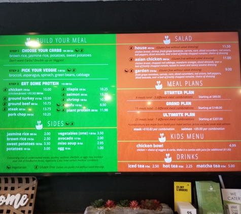 B Nutritious- El Monte - El Monte, CA. Menu 1/2