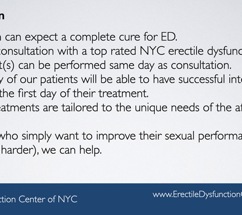 Erectile Dysfunction Center of NYC - New York, NY