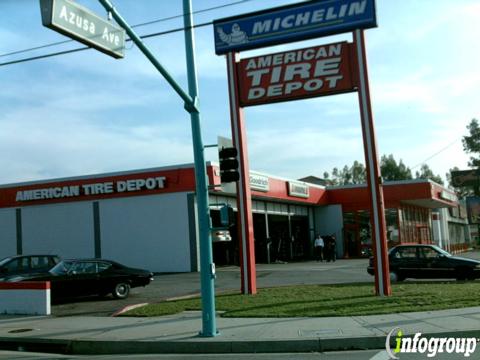 American Tire Depot 1070 N Azusa Ave Covina Ca 91722 Yp Com