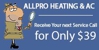 Allpro Heating & Air Cond - Heating Contractors & Specialties