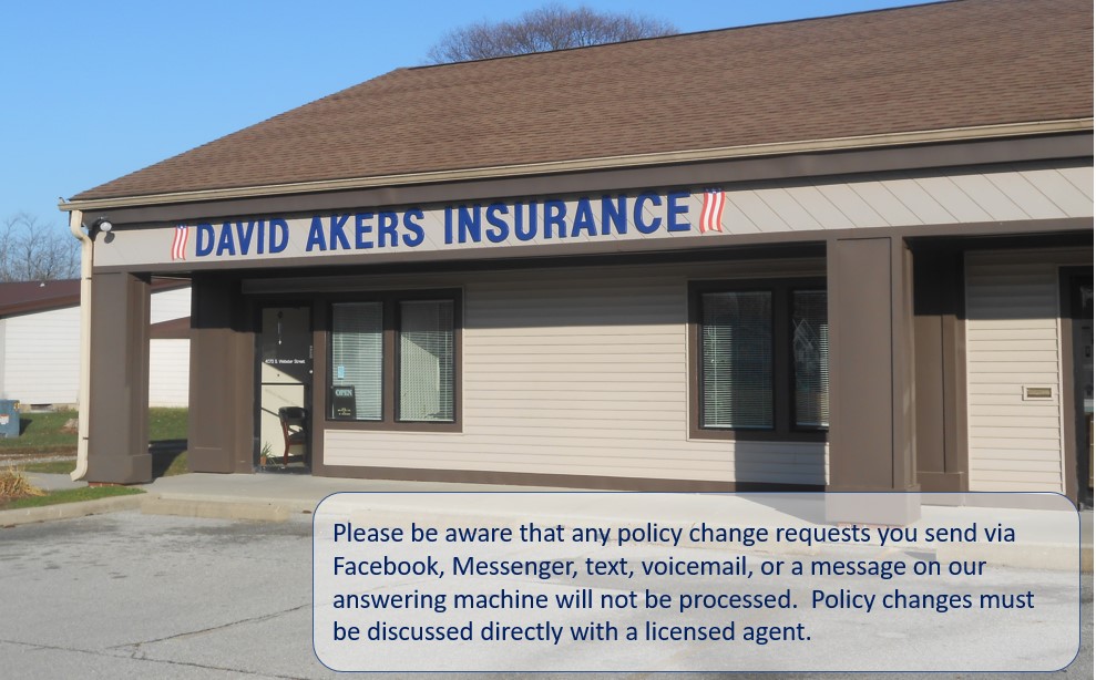 David Akers Insurance 4073 S Webster St, Kokomo, IN 46902