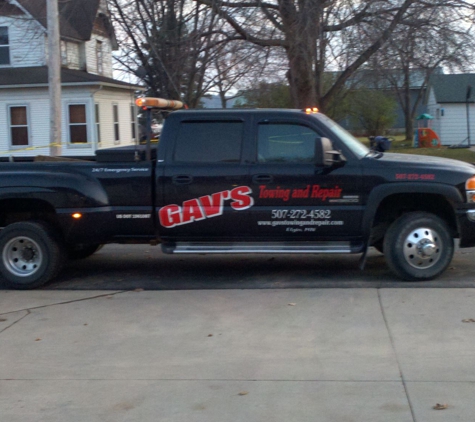 Gav's Towing and Repair - Peterson, MN