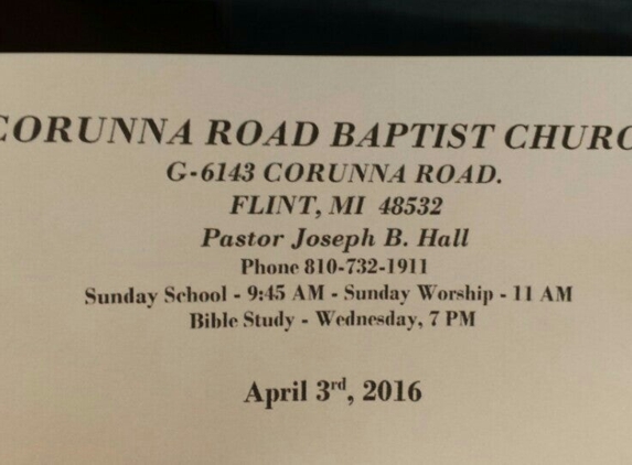 Corunna Road Baptist Church - Flint, MI