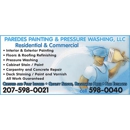 Paredes Painting & Pressure Washing - Power Washing