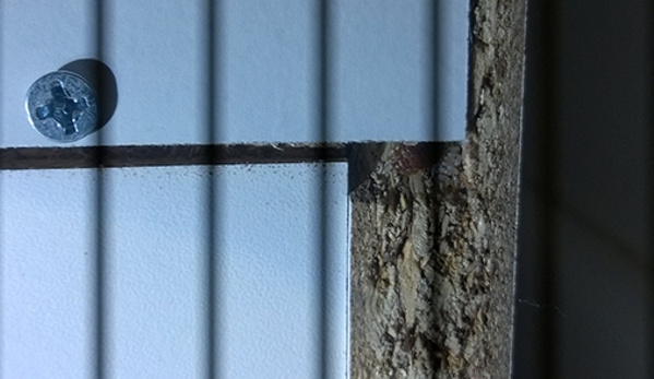Termitedoc Pest Control - Cardiff, NSW. Bed Bugs At The Back Of A Wardrobe