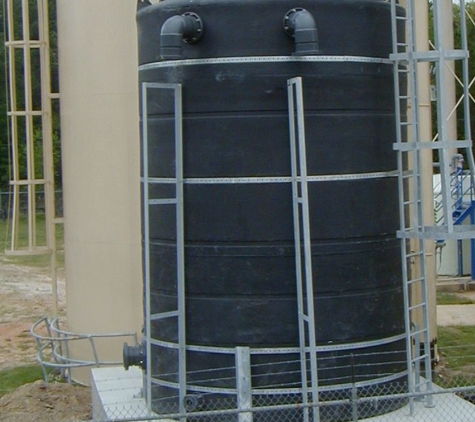 Tanksystems - Houston, TX. WTP Potable Water Chemical Contact Chamber