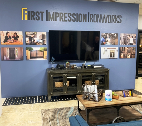 First Impression Ironworks - Gilbert, AZ. Gilbert Showroom Interior