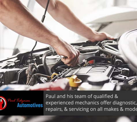Paul Tidyman Automotive - Maryborough, VIC. Paul and his team of qualified & experienced mechanics offer diagnostic, repairs, & servicing on all makes & models.