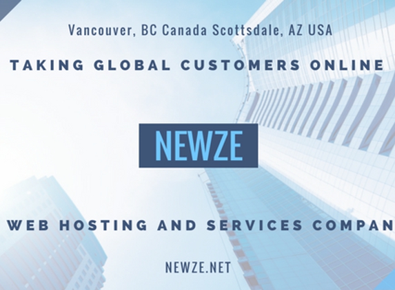 Newze - Scottsdale, AZ. NEWZE - WEB HOSTING AND SERVICES COMPANY
We provide Cutting Edge Web Solution Products and Services taking Global Customers Online.