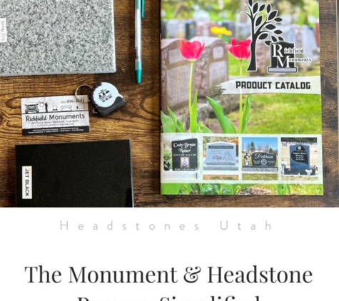 Richfield Monuments Headstones Utah - Richfield, UT