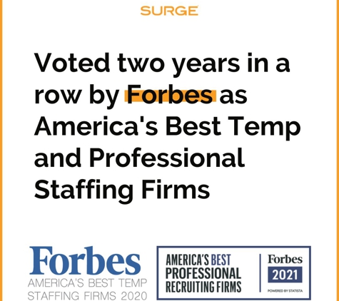 SURGE Staffing - Burlington, NJ