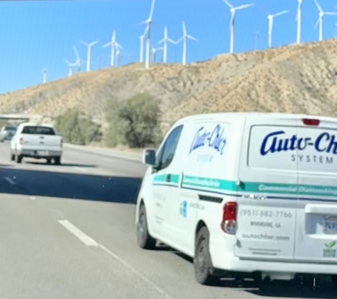 Auto-Chlor System - Riverside, CA. On I-10 west in Palm Springs Nov 19, 2022