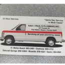 AAA-1 Paul's Plumbing Inc - Plumbers