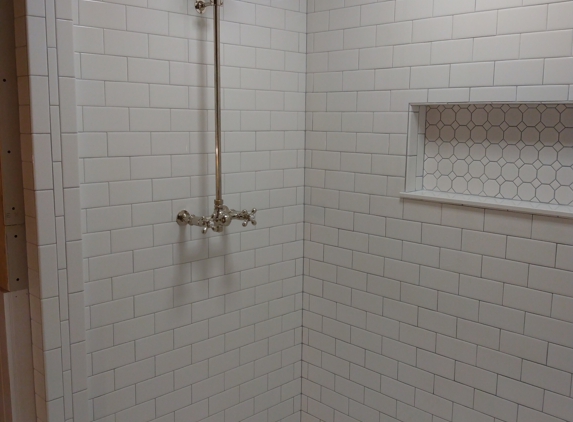 Cline Showers and Flooring - Townsend, GA. Walk in shower on St. Simon's Island