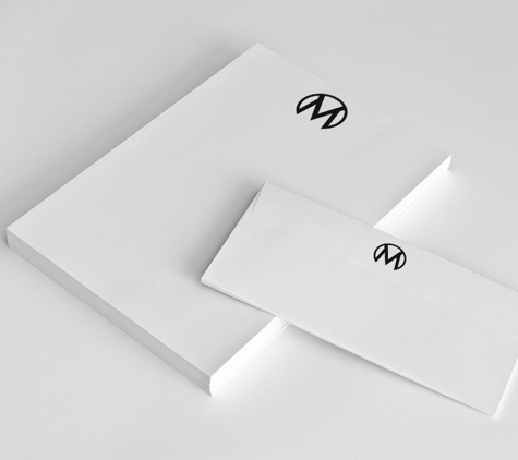 Amberd Design Studio - Los Angeles, CA. The Mellbe Stationery Design