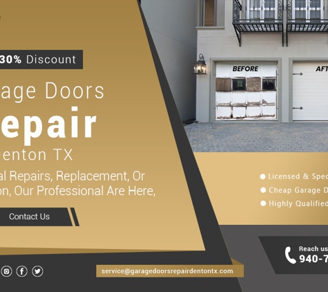 Garage Doors Repair Denton TX - Denton, TX