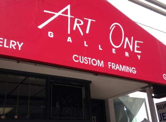 Art One Gallery - Santa Monica, CA. Gallery front