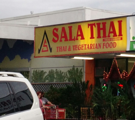 Salathai Thai Cuisine - San Gabriel, CA. Outside .....