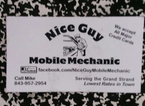 Nice Guy Mobile Mechanic - Conway, SC