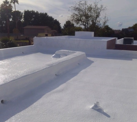 Advanced Roofing - Gilbert, AZ. Foam Roofing